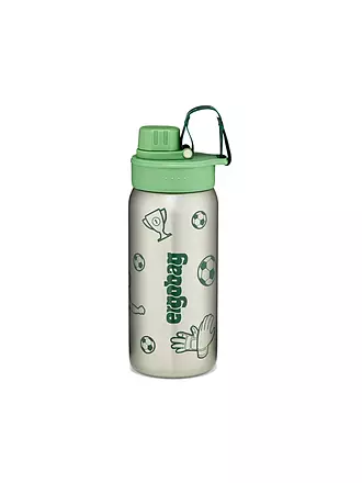 ERGOBAG | Botella de agua de acero inoxidable petróleo | grün